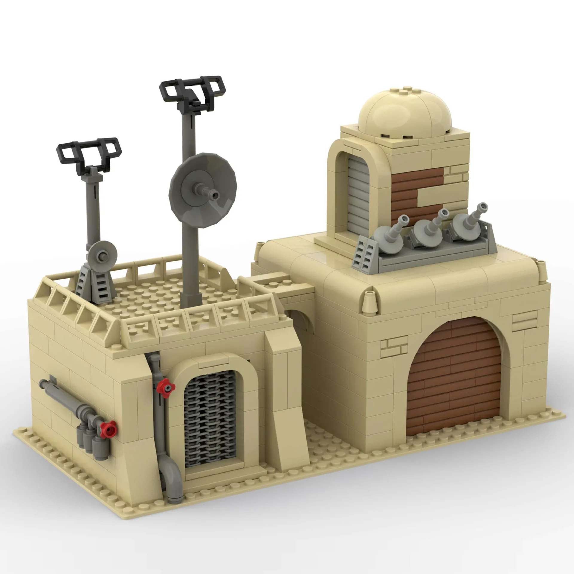 MOC Desert Middle East Security Base Radar Building Block Toy Assembly PUBG Brain Development Children Love Bricks Toys
MOC Desert Middle East Security Base Radar Building Block Toy Assembly PUBG Brain Development Children Love Bricks Toys