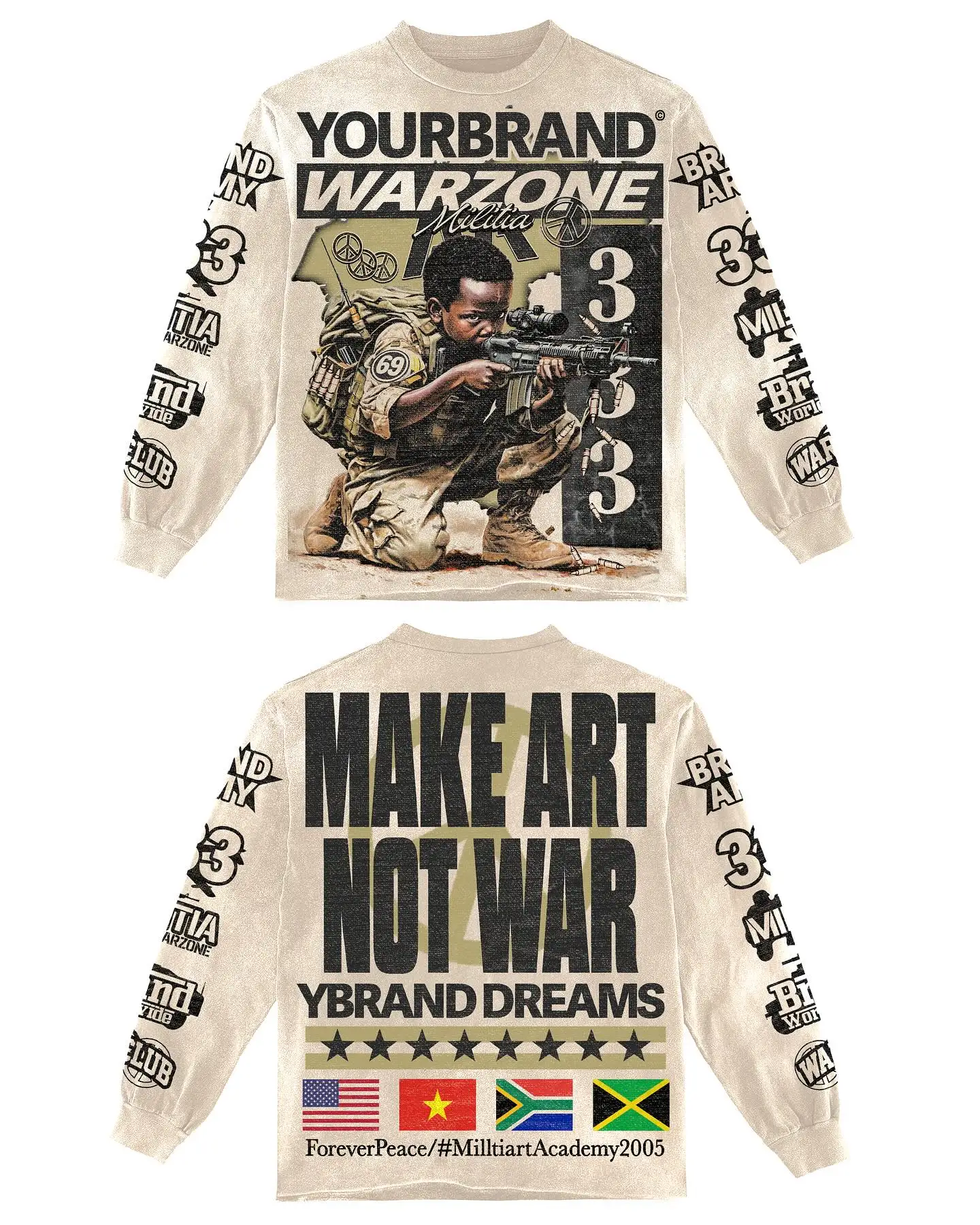 Vintage War Graphic T Shirts Streetwear Men Oversized T Shirt Harajuku Retro Crew Neck Cotton Y2k Long Sleeve Tops
Vintage War Graphic T Shirts Streetwear Men Oversized T Shirt Harajuku Retro Crew Neck Cotton Y2k Long Sleeve Tops