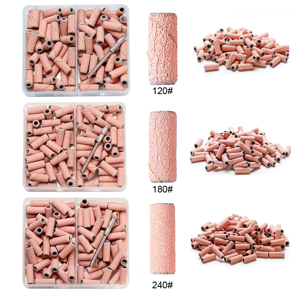 80pcs Pink 3mm Mini Nail Sanding Bands Set Pedicure Tools Electric Drill Burr 120# 180# 240# Pedicure Polishing Accessories
80pcs Pink 3mm Mini Nail Sanding Bands Set Pedicure Tools Electric Drill Burr 120# 180# 240# Pedicure Polishing Accessories