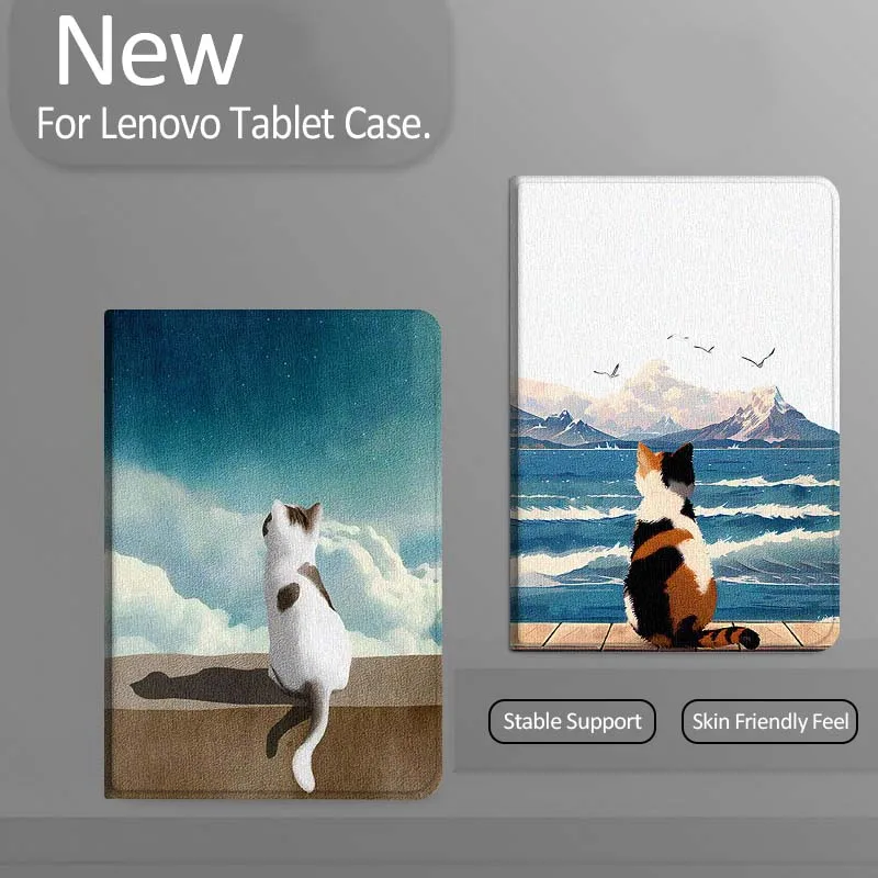 Scenery Cat Sea Gift For Xiaoxin Lenovo Tab Pad K11 K10 M10 P11 3rd Plus Pro Legion Y700 Y900 Gen4 2 Tablet Case
Scenery Cat Sea Gift For Xiaoxin Lenovo Tab Pad K11 K10 M10 P11 3rd Plus Pro Legion Y700 Y900 Gen4 2 Tablet Case