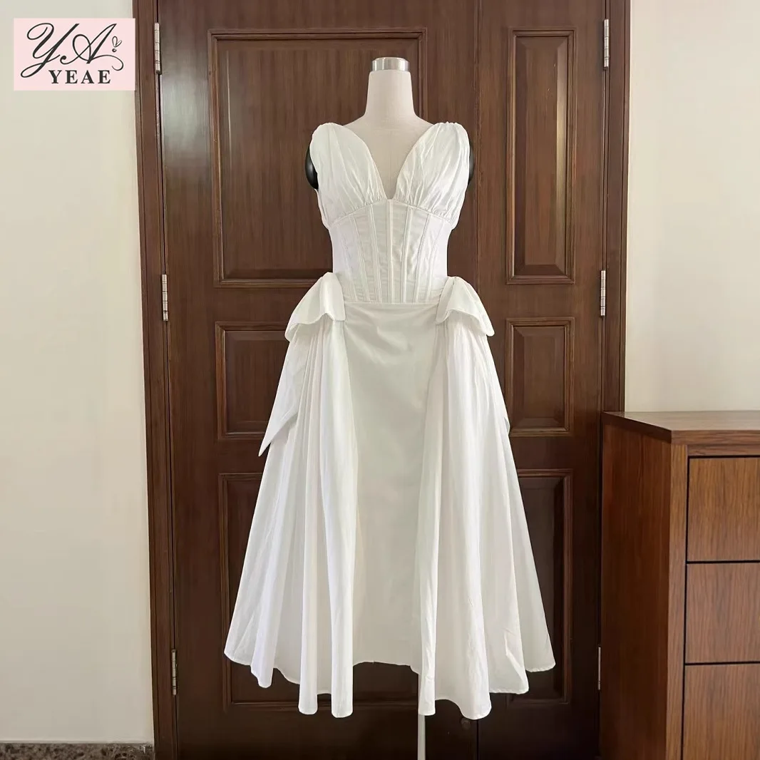 2025 French Style V-Neck Sundress, Bow Tie Waist Wrap Midi Dress for Women, Elegant Summer Dress
2025 French Style V-Neck Sundress, Bow Tie Waist Wrap Midi Dress for Women, Elegant Summer Dress