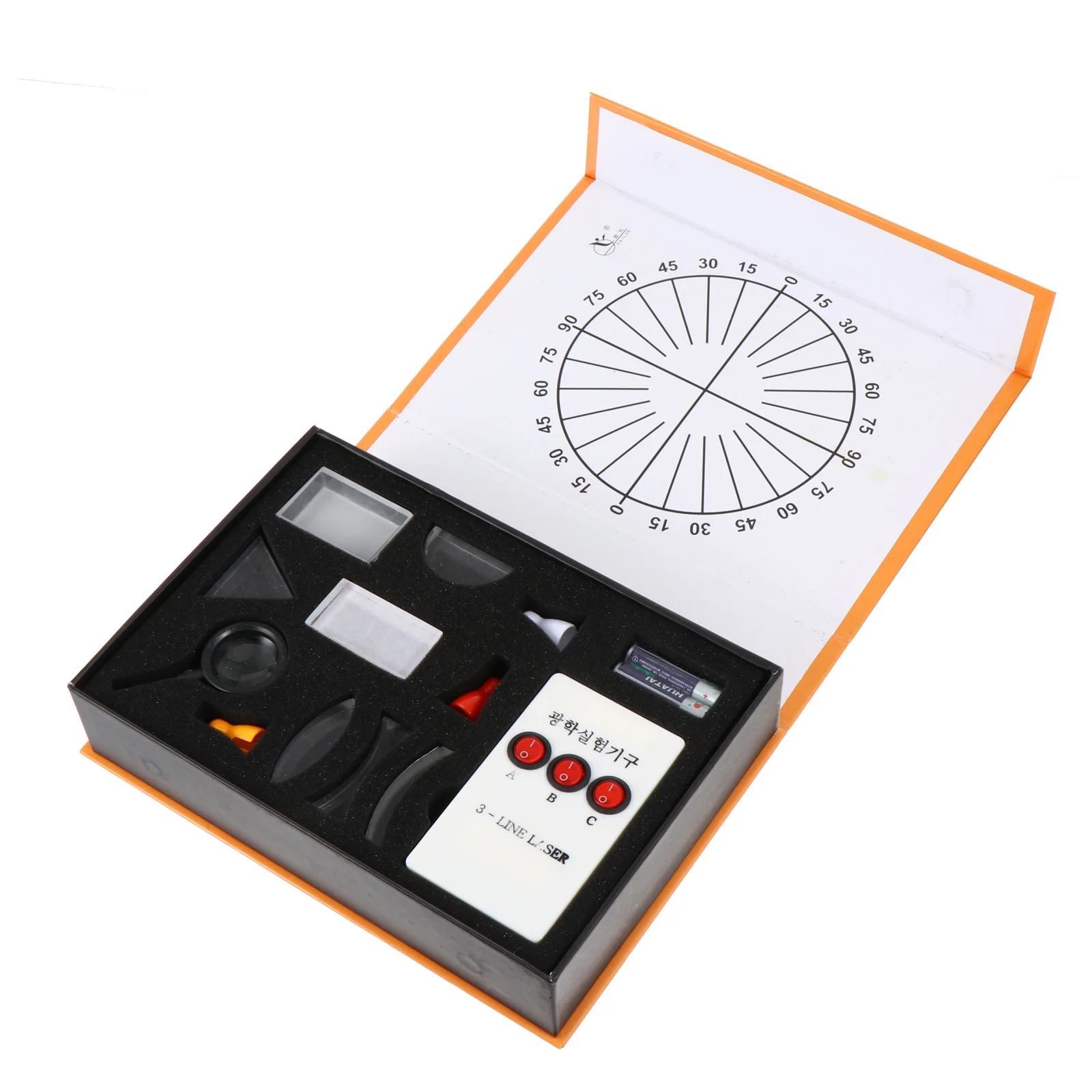 Optical Experiment Box Kit Convex Lens Science Education for Concave-convex Set Physical Glass Tool
Optical Experiment Box Kit Convex Lens Science Education for Concave-convex Set Physical Glass Tool