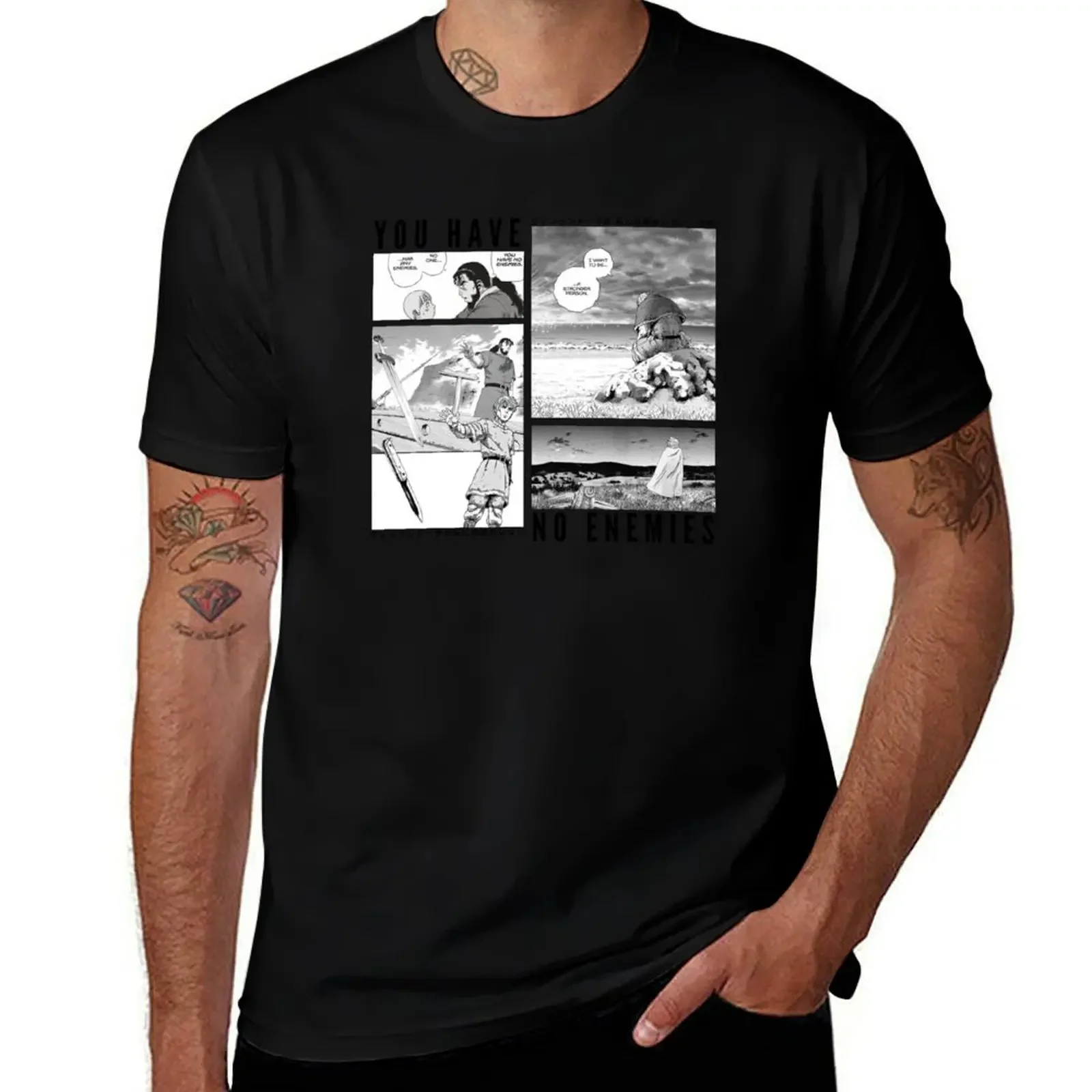 Vinland Saga You Have no Enemies T-Shirt valentines clothes graphic shirts anime shirts men
Vinland Saga You Have no Enemies T-Shirt valentines clothes graphic shirts anime shirts men