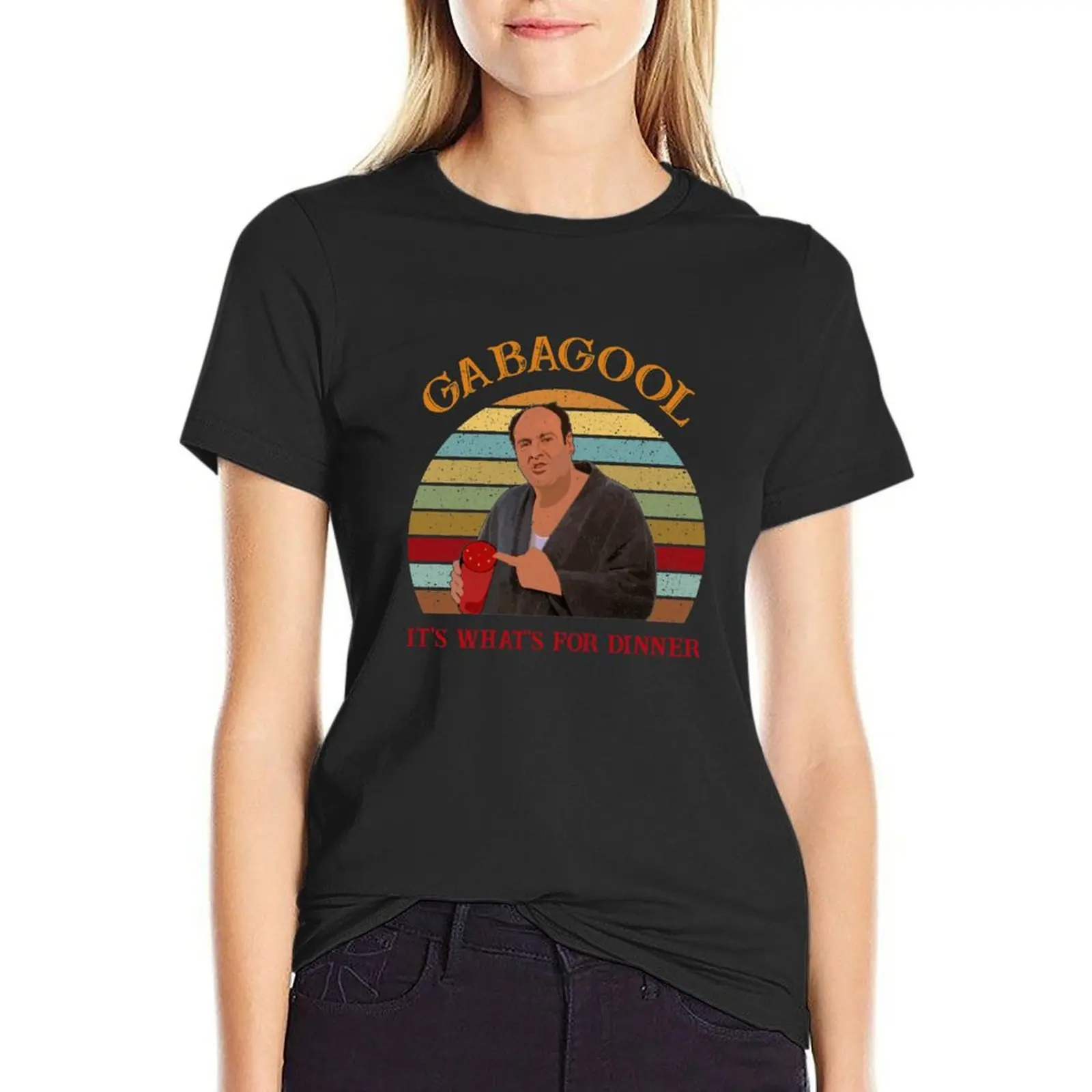 Gabagool it's what's for dinner T-Shirt animal print shirt for girls hippie clothes Women's cotton t-shirt
Gabagool it's what's for dinner T-Shirt animal print shirt for girls hippie clothes Women's cotton t-shirt