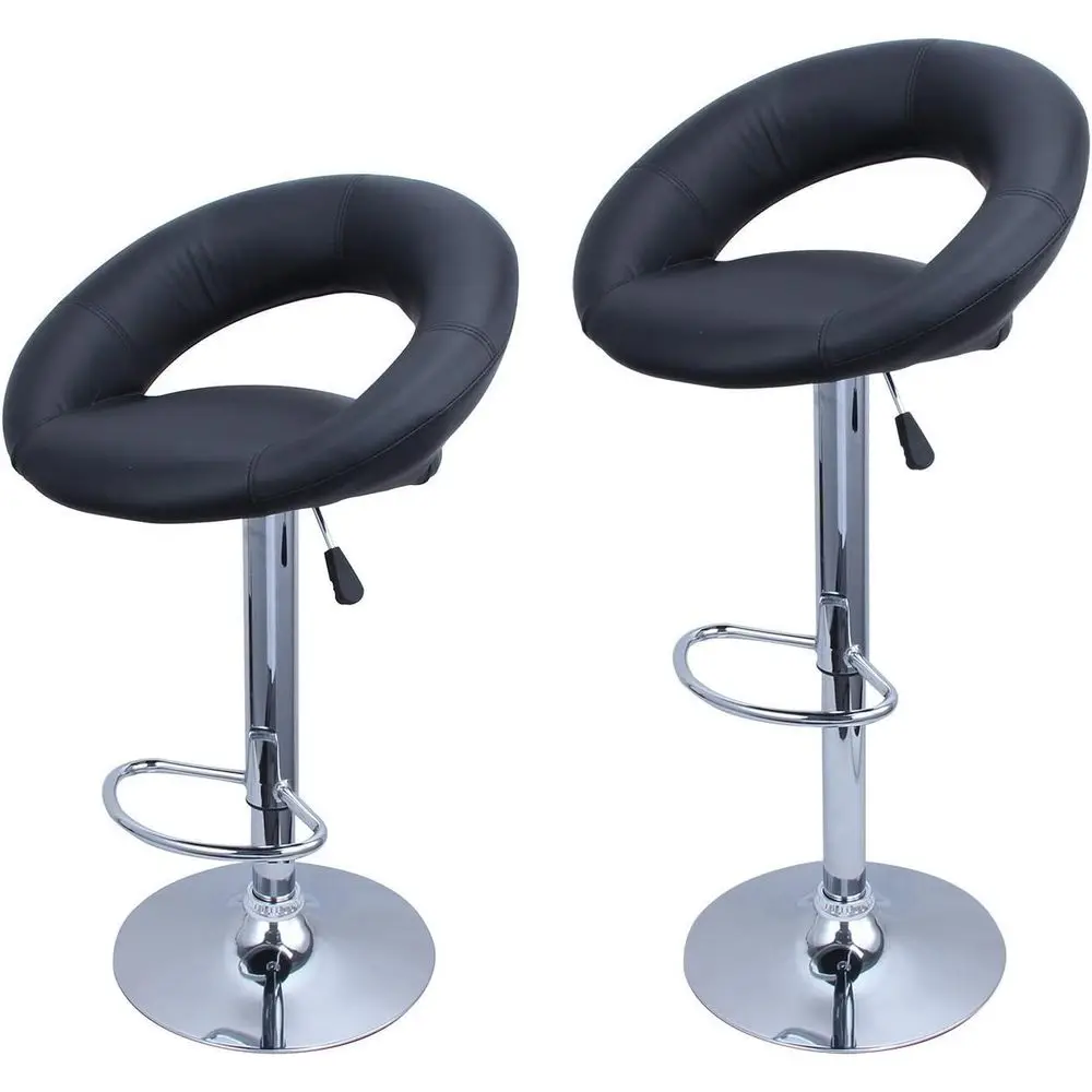 Set of 2 Ergonomic Height-Adjustable Bar Stools
Set of 2 Ergonomic Height-Adjustable Bar Stools