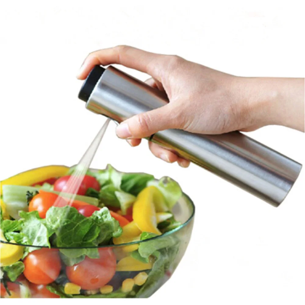 Kitchen Stainless Steel Spray Bottle Oil Vinegar Spray Bottle Fuel Spray Bottle for Cooking Barbecue Durable
Kitchen Stainless Steel Spray Bottle Oil Vinegar Spray Bottle Fuel Spray Bottle for Cooking Barbecue Durable