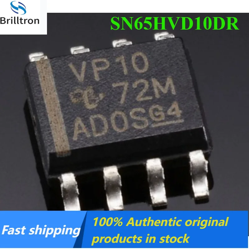 10-30PCS NEW SN65HVD10DR VP10 SOP-8 Original Interface Chips Available, Fast Shipping.
10-30PCS NEW SN65HVD10DR VP10 SOP-8 Original Interface Chips Available, Fast Shipping.
