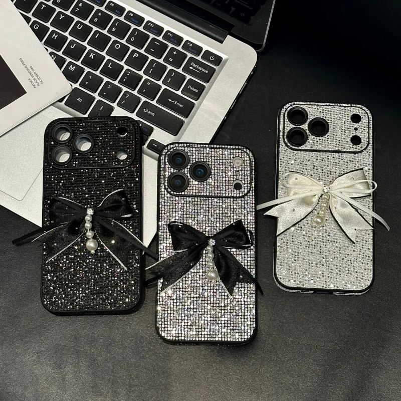Acrylic high-grade rhinestone bow is suitable foriphone13Fashionable phone case17promaxTrendy high-looking phone casesins14proPh
Acrylic high-grade rhinestone bow is suitable foriphone13Fashionable phone case17promaxTrendy high-looking phone casesins14proPh