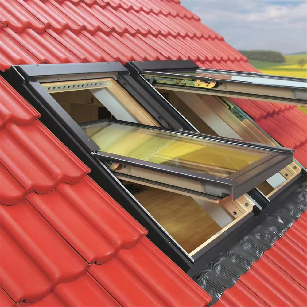 Thermal Break Structure Top-opening Roof Window Smart Roof Skylight Remote Control Skylight
Thermal Break Structure Top-opening Roof Window Smart Roof Skylight Remote Control Skylight