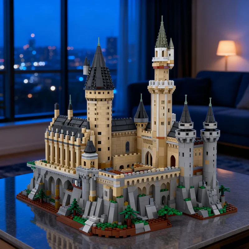 1355PCS MOC Medieval Castle History Blaustein Model Custom Building Blocks Architecture DIY Assembly Display Gift Collectible
1355PCS MOC Medieval Castle History Blaustein Model Custom Building Blocks Architecture DIY Assembly Display Gift Collectible