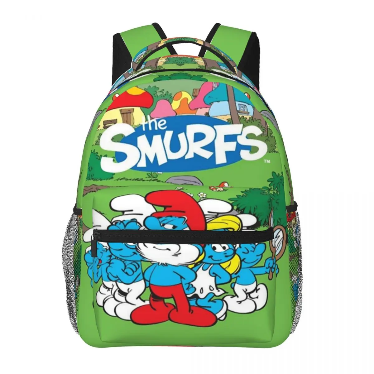 The-Smurfs Printed Lightweight Casual Schoolbag For School, Outdoor, Shopping, Office 16in
The-Smurfs Printed Lightweight Casual Schoolbag For School, Outdoor, Shopping, Office 16in