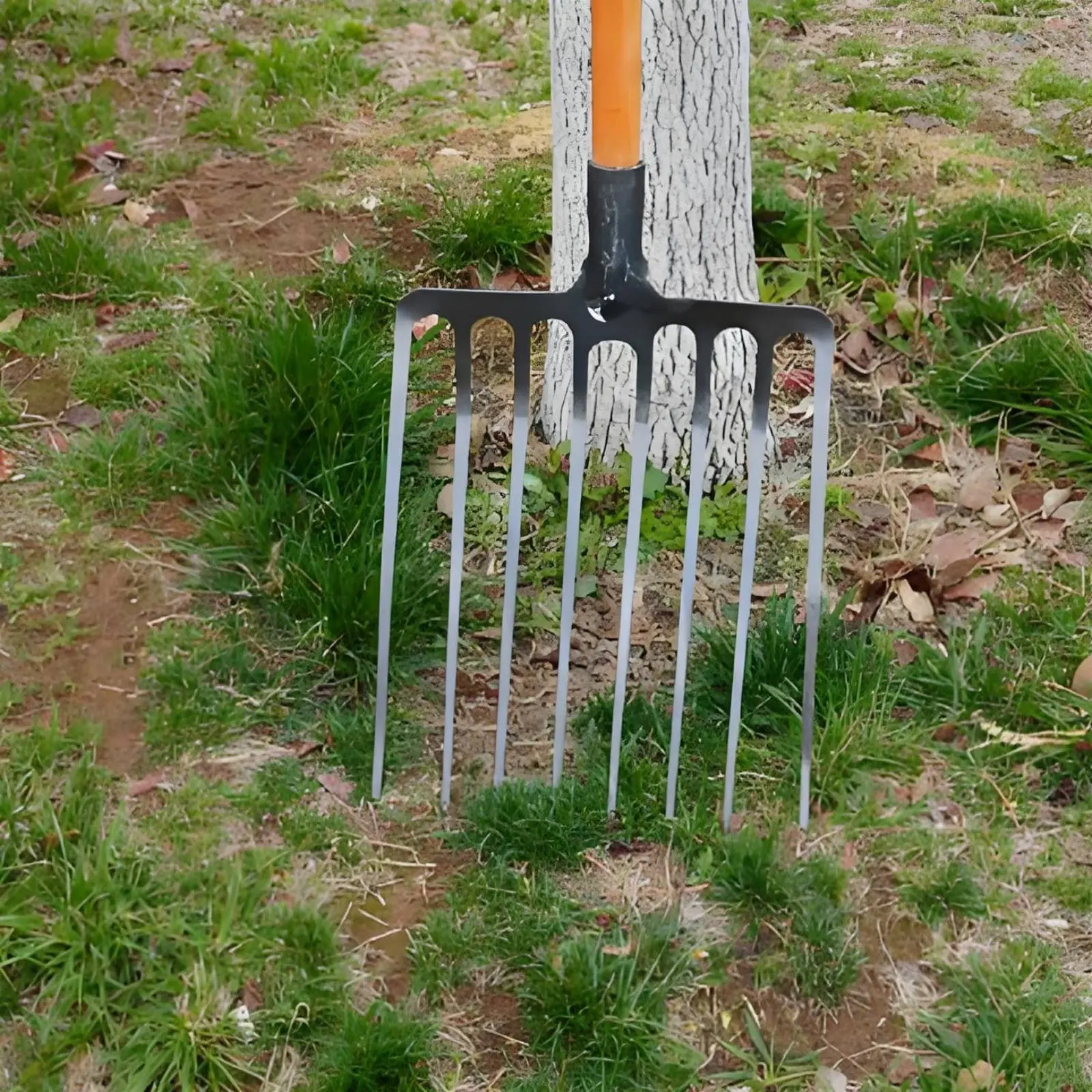 Multi Tine Farm Fork Single-Piece Forged Heavy Duty Straw Fork for Rice Field
Multi Tine Farm Fork Single-Piece Forged Heavy Duty Straw Fork for Rice Field