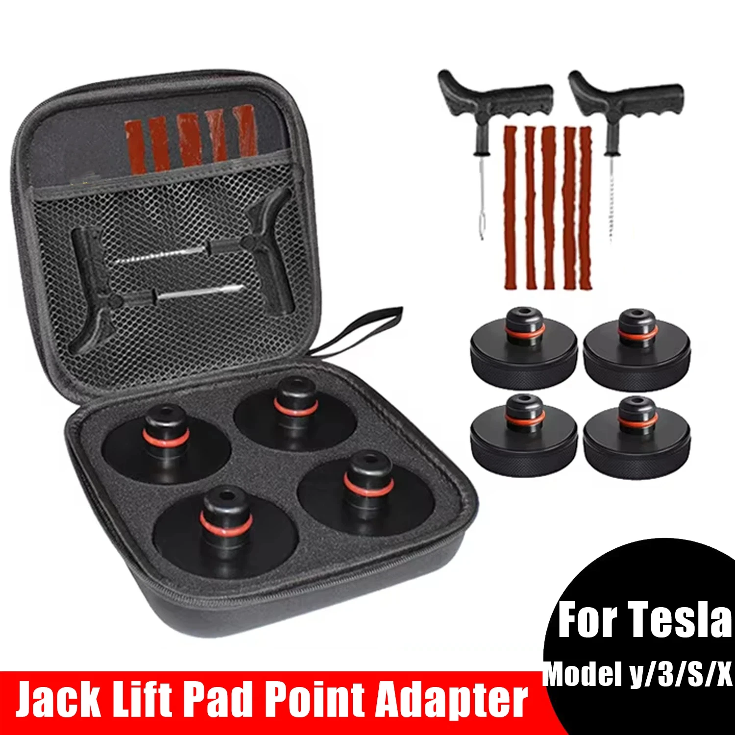 For Tesla Rubber Lifting Jack Pad Adapter Tool for Tesla Model 3/Y/S/X 2017-2024 Accessories Tire Repair Tool Lifting Jack Pad
For Tesla Rubber Lifting Jack Pad Adapter Tool for Tesla Model 3/Y/S/X 2017-2024 Accessories Tire Repair Tool Lifting Jack Pad