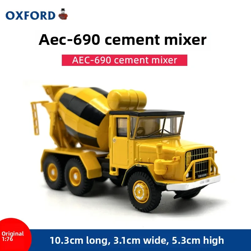 Литой под давлением OXFORD масштаб 1:76, цементный миксер AEC690, инженерная машина, модель автомобиля из сплава, Коллекционная игрушка, подарок, сувенир, витрина, орнамент
Литой под давлением OXFORD масштаб 1:76, цементный миксер AEC690, инженерная машина, модель автомобиля из сплава, Коллекционная игрушка, подарок, сувенир, витрина, орнамент