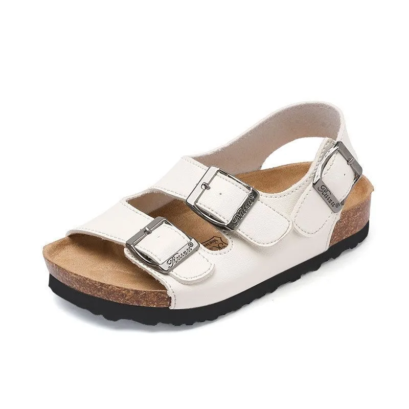 Children's Summer Sandals for Boys and Girls Non-Slip Cork Beach Shoes Korean Fashion Kids Footwear
Children's Summer Sandals for Boys and Girls Non-Slip Cork Beach Shoes Korean Fashion Kids Footwear