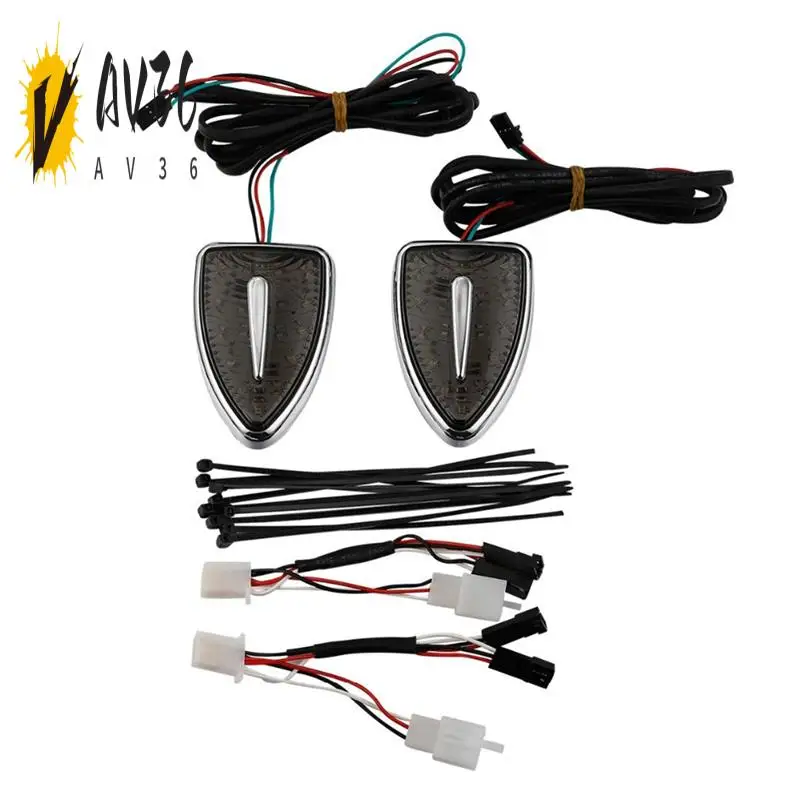 AV36-Motorcycle Aero Head Marker Lights Smoke Lens For Honda Goldwing 1800 GL1800 2012-2017 Accessories
AV36-Motorcycle Aero Head Marker Lights Smoke Lens For Honda Goldwing 1800 GL1800 2012-2017 Accessories