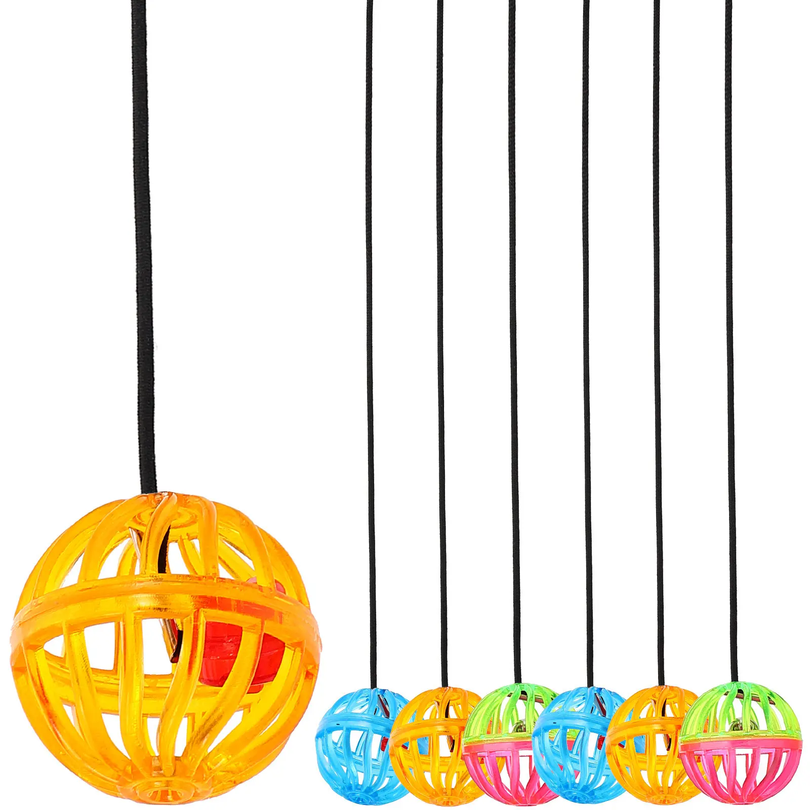 7Pcs Reptile Bell Ball Hanging Climbing Accessory Funny Bearded Dragon Household Lizard Chew Replaceable Lizard Toy
7Pcs Reptile Bell Ball Hanging Climbing Accessory Funny Bearded Dragon Household Lizard Chew Replaceable Lizard Toy