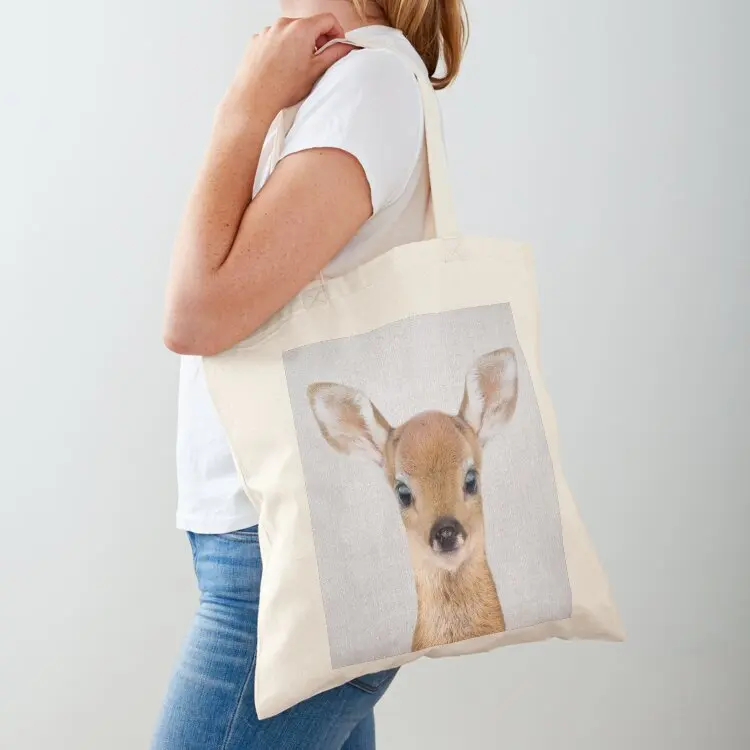 Baby Deer - Colorful Tote Bag Canvas stote bag Women's bags tote bag Women bags 
Baby Deer - Colorful Tote Bag Canvas stote bag Women's bags tote bag Women bags