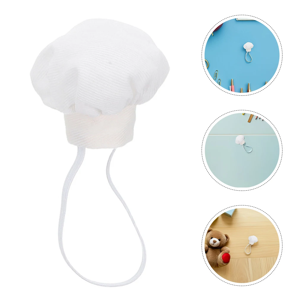 4 Pcs Baby Chef Hat Decoration Miniature Hats Cap Clothing Headwears Toy White Bonnets Accessory
4 Pcs Baby Chef Hat Decoration Miniature Hats Cap Clothing Headwears Toy White Bonnets Accessory