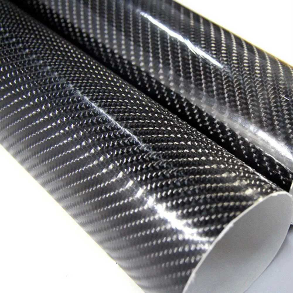 12" x 60" Premium 4D Gloss Black Carbon Fiber Vinyl Wrap Bubble Free Air Release Self-adhesive backing with Air Release Channels
12" x 60" Premium 4D Gloss Black Carbon Fiber Vinyl Wrap Bubble Free Air Release Self-adhesive backing with Air Release Channels