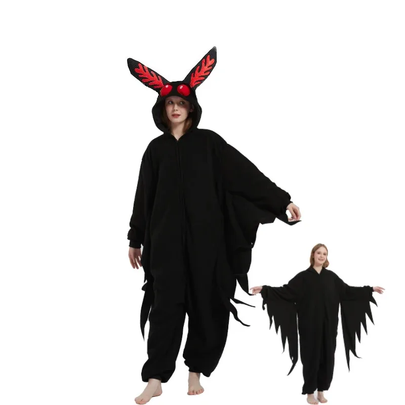 Костюм Mothman на молнии XXL для взрослых, флисовая пижама кигуруми для косплея, маскарадный костюм с героями мультфильмов, комбинезоны для вечеринки на Хэллоуин
Костюм Mothman на молнии XXL для взрослых, флисовая пижама кигуруми для косплея, маскарадный костюм с героями мультфильмов, комбинезоны для вечеринки на Хэллоуин