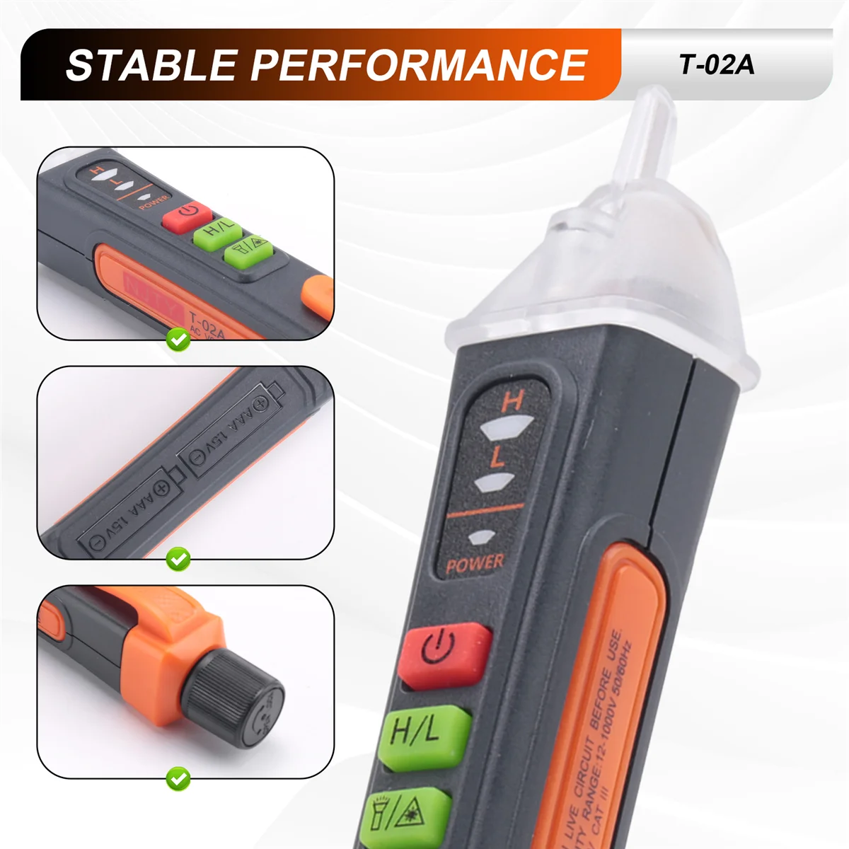 Бесконтактная ручка для проверки напряжения - тестер напряжения переменного тока двойного действия, горячие продажи инструментов, ионный тестер
Бесконтактная ручка для проверки напряжения - тестер напряжения переменного тока двойного действия, горячие продажи инструментов, ионный тестер