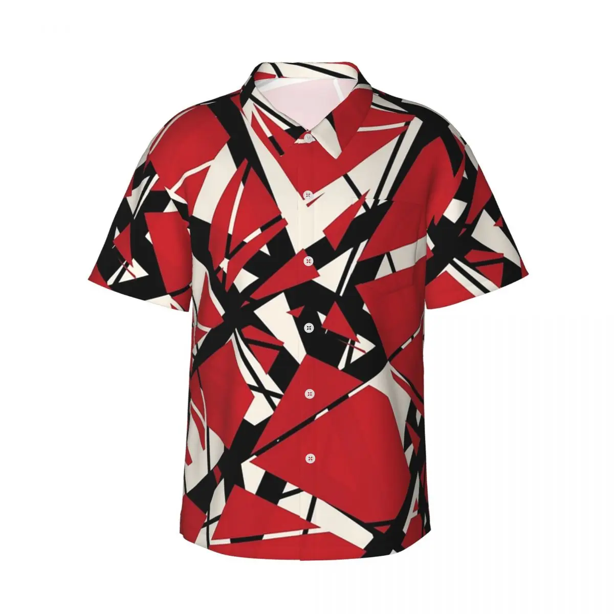 EVH Authentic Stripes Design Men's Shirts Hawaiian Short Sleeve Shirt Funny Button Tops for Summer Beach
EVH Authentic Stripes Design Men's Shirts Hawaiian Short Sleeve Shirt Funny Button Tops for Summer Beach