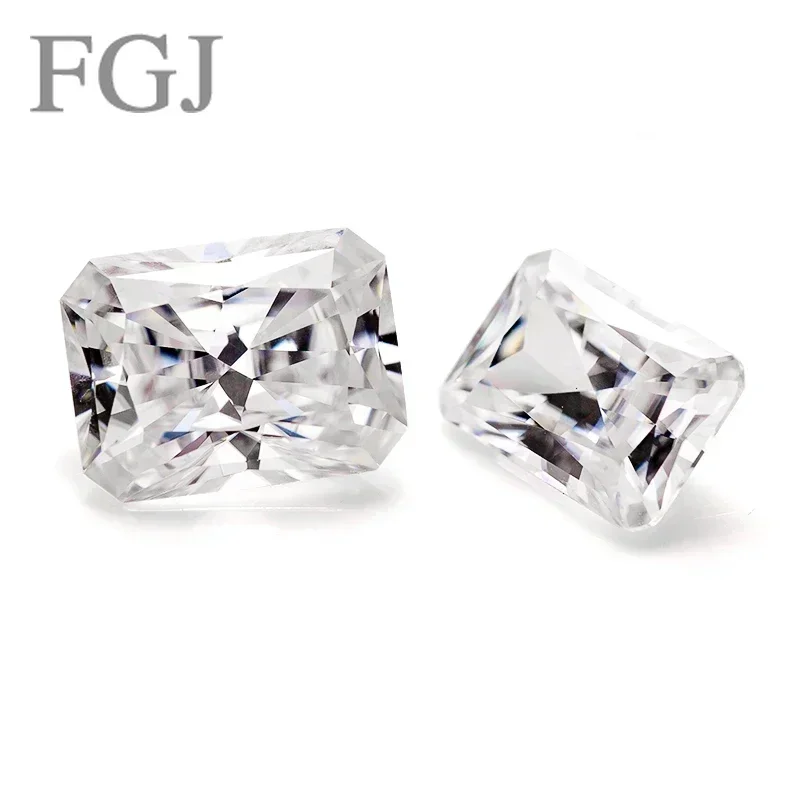 Moissanite Stones Radiant Shape D White VVS With GRA Certificate Gemstone Diamond DIY for Engagement Jewelry Making materials
Moissanite Stones Radiant Shape D White VVS With GRA Certificate Gemstone Diamond DIY for Engagement Jewelry Making materials