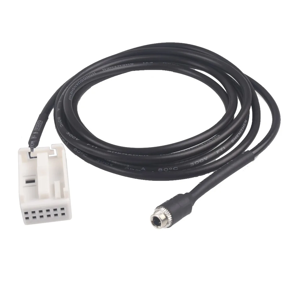 Car 3.5mm 12pin Female Audio Music AUX Cable Input Adapter for Mercedes Benz W169 W203 W209 W221 W164 R230
Car 3.5mm 12pin Female Audio Music AUX Cable Input Adapter for Mercedes Benz W169 W203 W209 W221 W164 R230