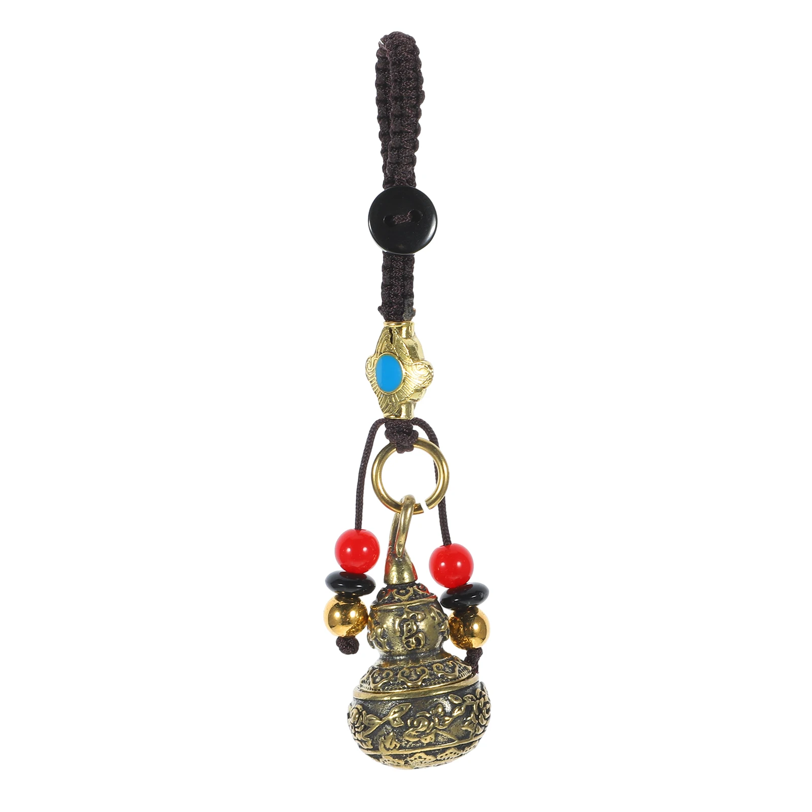 1pc Fugui Gourd Pendant Decorative Keychain Vintage Chinese Accessories Brass Style Handmade Keychains For Car Bag Gifts
1pc Fugui Gourd Pendant Decorative Keychain Vintage Chinese Accessories Brass Style Handmade Keychains For Car Bag Gifts