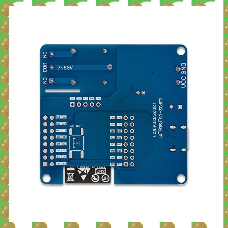 T36C ESP32-C6 Одиночный релейный модуль DC5-60V Поддержка материала Wi-Fi6 Bluetooth 5.3 Zigbee3.0 Thread1.3 для устройств умного дома
T36C ESP32-C6 Одиночный релейный модуль DC5-60V Поддержка материала Wi-Fi6 Bluetooth 5.3 Zigbee3.0 Thread1.3 для устройств умного дома