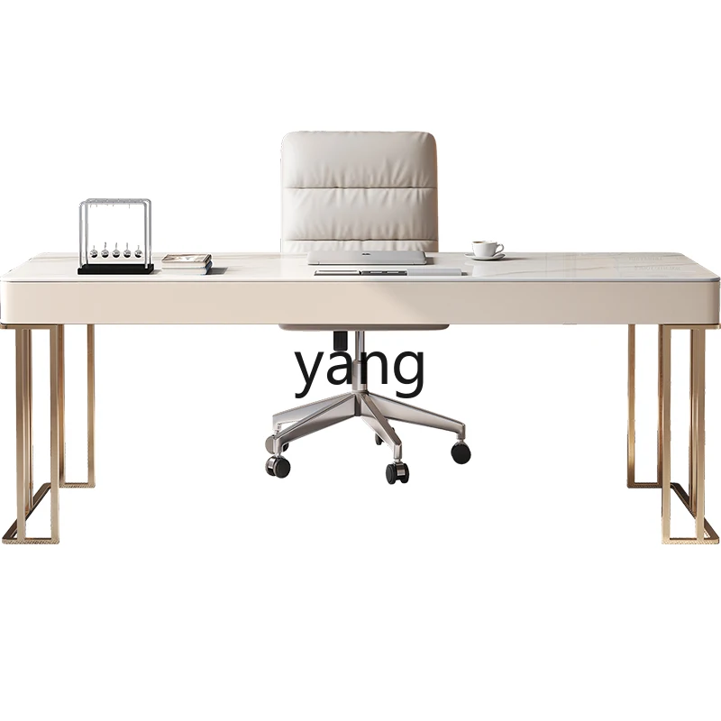 LMM rock slab light luxury desk modern simple office integrated table
LMM rock slab light luxury desk modern simple office integrated table