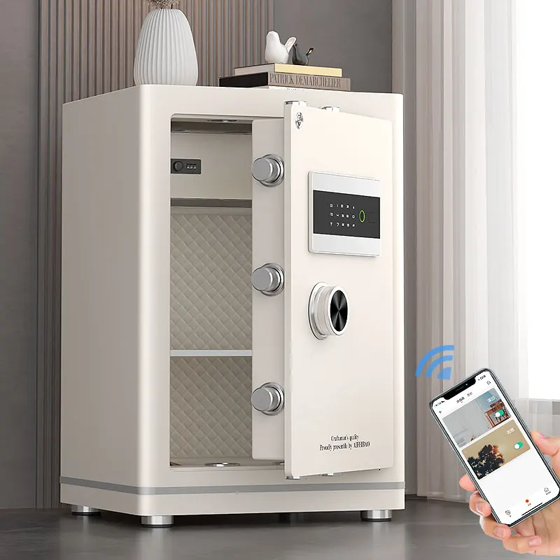 Safe Household Small Smart WIFI Safe 3S National Standard Certification Fingerprint Password Bedside Table
Safe Household Small Smart WIFI Safe 3S National Standard Certification Fingerprint Password Bedside Table