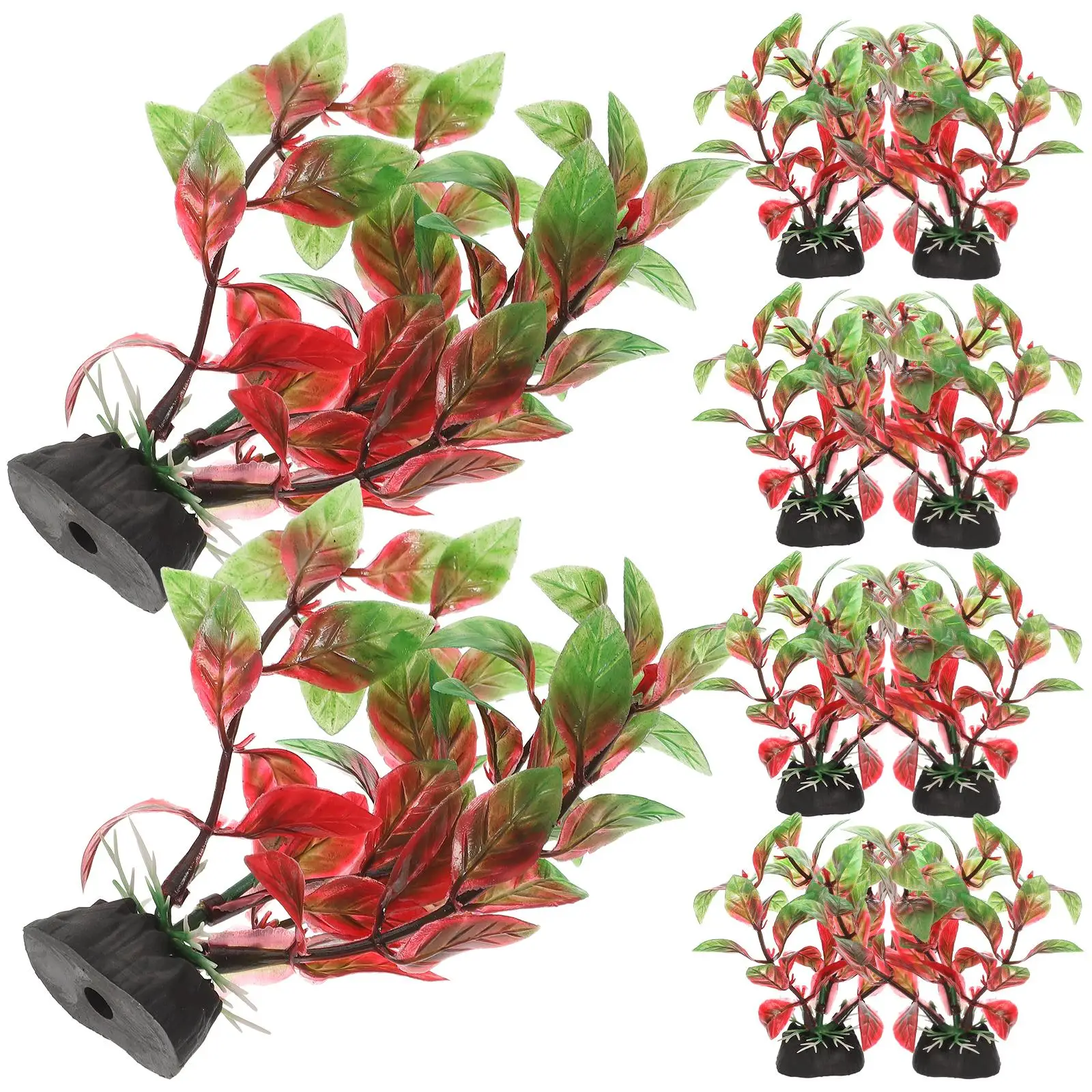 10 Pcs Aquatic Plant Decorations Lifelike Fish Tank Plants Betta Plastic Small Aquarium Decor L scape Water Grass
10 Pcs Aquatic Plant Decorations Lifelike Fish Tank Plants Betta Plastic Small Aquarium Decor L scape Water Grass