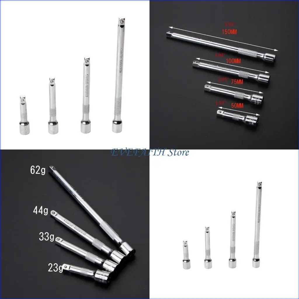 124B Extension Bar Socket Wrench 1/4 6.3mm Drive Ratchet Socket Wrench Extender
124B Extension Bar Socket Wrench 1/4 6.3mm Drive Ratchet Socket Wrench Extender