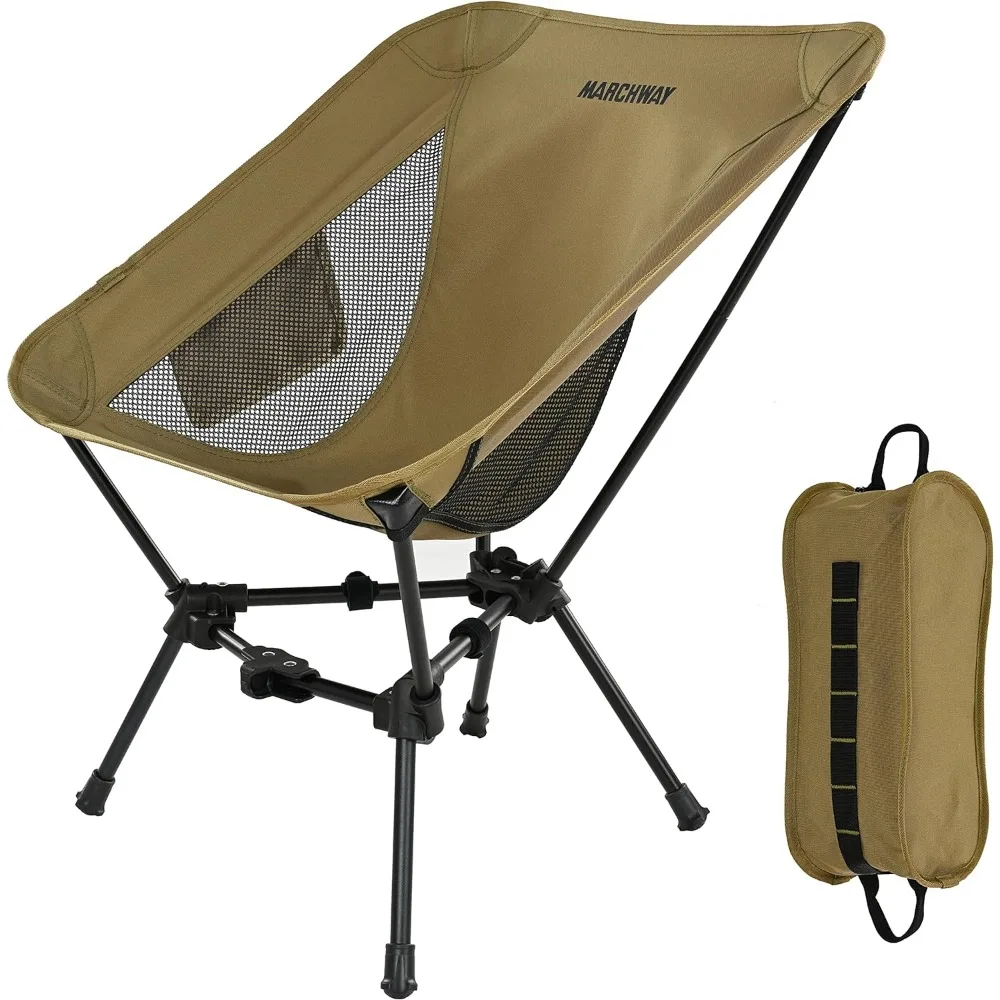 MARCHWAY Lightweight Folding Camping Chair, Stable Portable Compact for Outdoor Camp, Travel, Beach, Picnic, Festival, Hiking
MARCHWAY Lightweight Folding Camping Chair, Stable Portable Compact for Outdoor Camp, Travel, Beach, Picnic, Festival, Hiking
