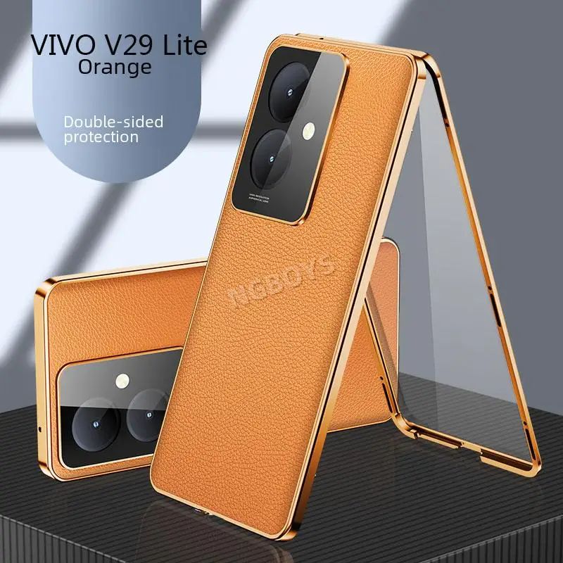Vivo V29 Lite V2244 Case 360 Full Protection Body Cover Front Glass Clear Hard Cover with Back PU Leather Case for Vivo V29Lite
Vivo V29 Lite V2244 Case 360 Full Protection Body Cover Front Glass Clear Hard Cover with Back PU Leather Case for Vivo V29Lite
