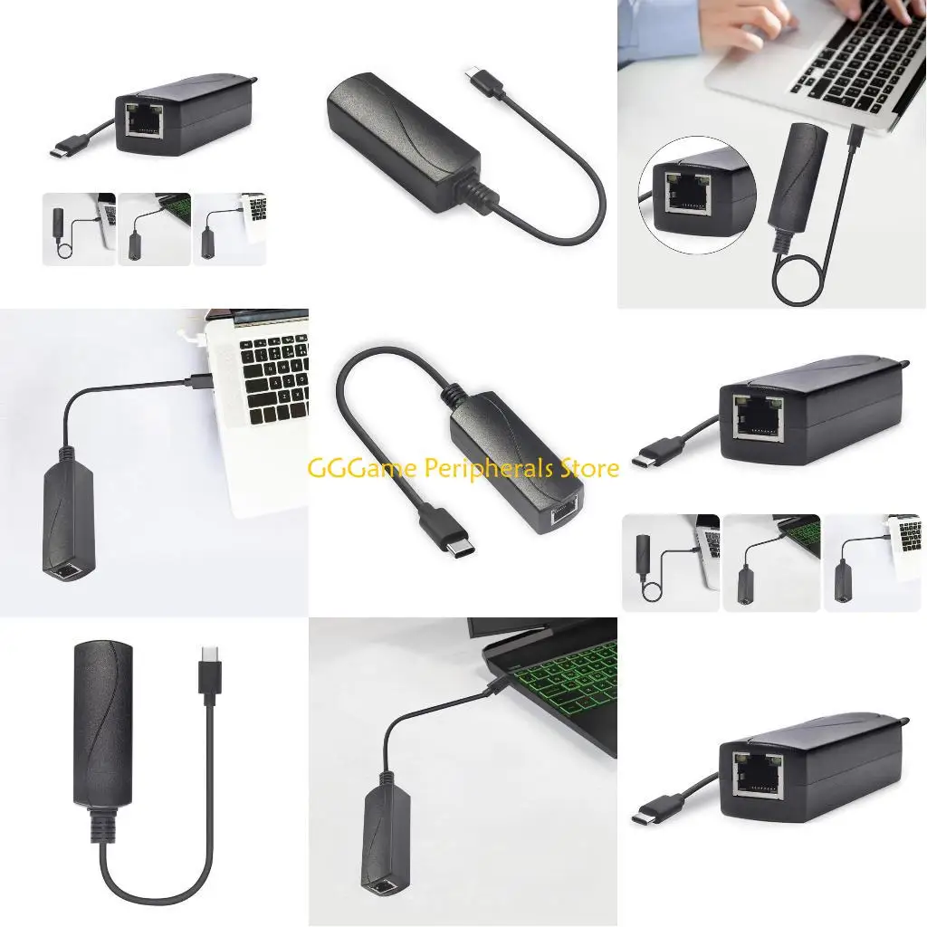 U55B Gigabit PoE to USB C Converter Gigabit PoE USB C Power Networking Transfer
U55B Gigabit PoE to USB C Converter Gigabit PoE USB C Power Networking Transfer