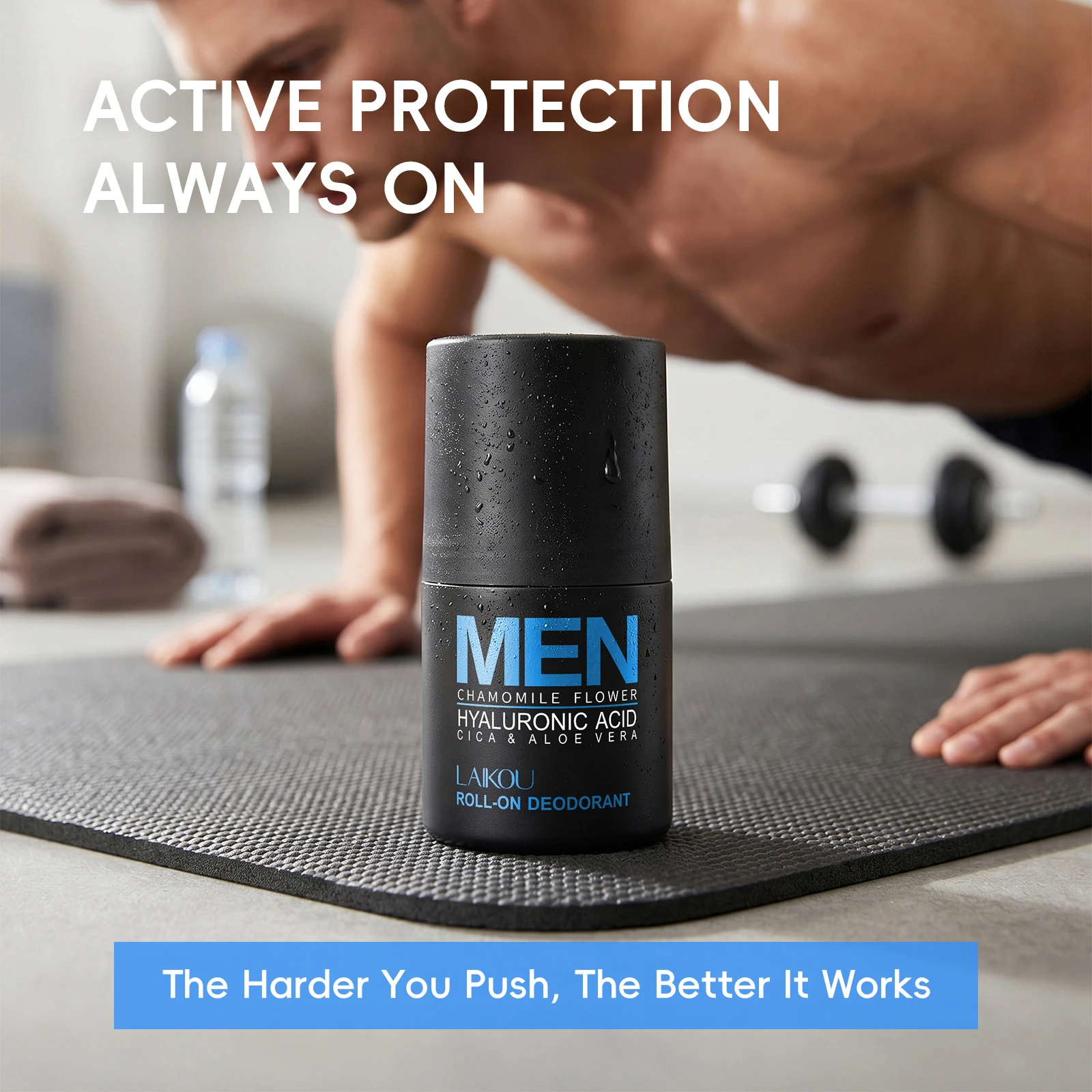 Wholesale LAIKOU Men Body Deodorant Roll On 50ml Antiperspirant Balm Long Lasting Scent Underarm Sweat Control Male Skin Care
Wholesale LAIKOU Men Body Deodorant Roll On 50ml Antiperspirant Balm Long Lasting Scent Underarm Sweat Control Male Skin Care