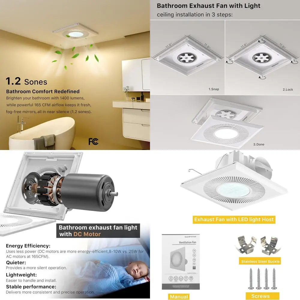 11,8 165CFM 3CCT светодиодный вытяжной вентилятор для ванной комнаты с 1400 люменми, регулируемая температура света для домашней ванны
11,8 165CFM 3CCT светодиодный вытяжной вентилятор для ванной комнаты с 1400 люменми, регулируемая температура света для домашней ванны