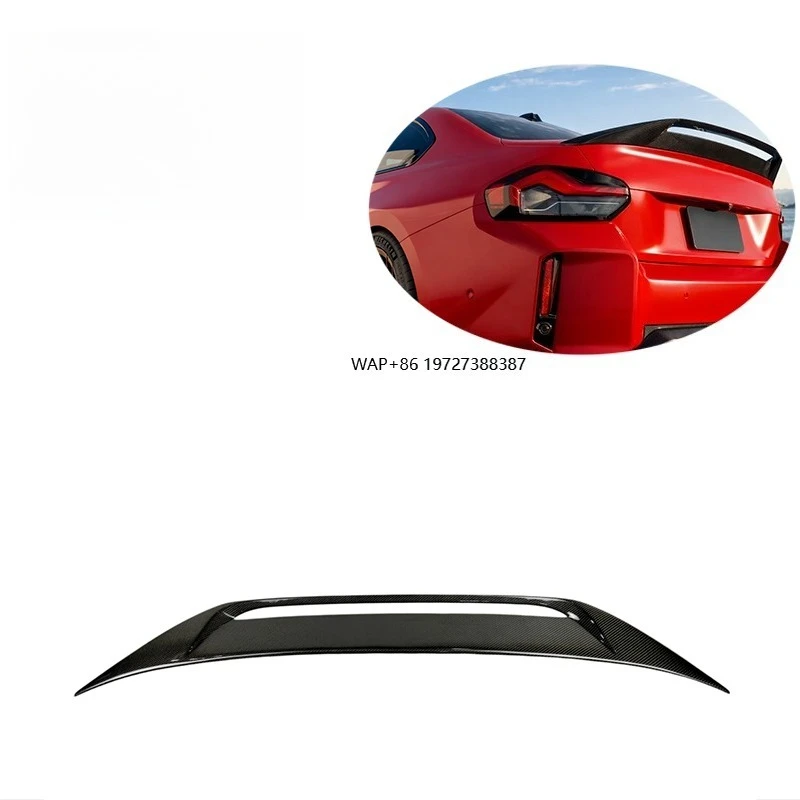 G87 M2 AD Style Rear Spoiler Carbon Fiber High Kicker Spoiler Rear Spoiler Wing for G87 M2 G42 2023+
G87 M2 AD Style Rear Spoiler Carbon Fiber High Kicker Spoiler Rear Spoiler Wing for G87 M2 G42 2023+