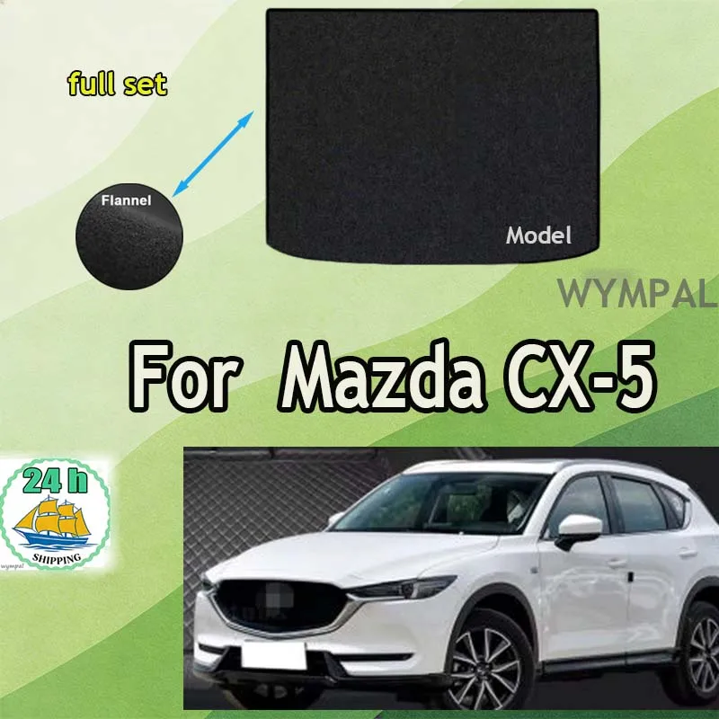 Коврик в багажник TREADFIT для Mazda CX-5 2017-2024, черный, аксессуар для багажника
Коврик в багажник TREADFIT для Mazda CX-5 2017-2024, черный, аксессуар для багажника