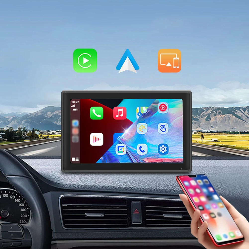 7\" Car Radio Multimedia Video Player Wireless For Carplay-& For Android Auto Universal- Carplay- Screen Car Accessories
7\" Car Radio Multimedia Video Player Wireless For Carplay-& For Android Auto Universal- Carplay- Screen Car Accessories