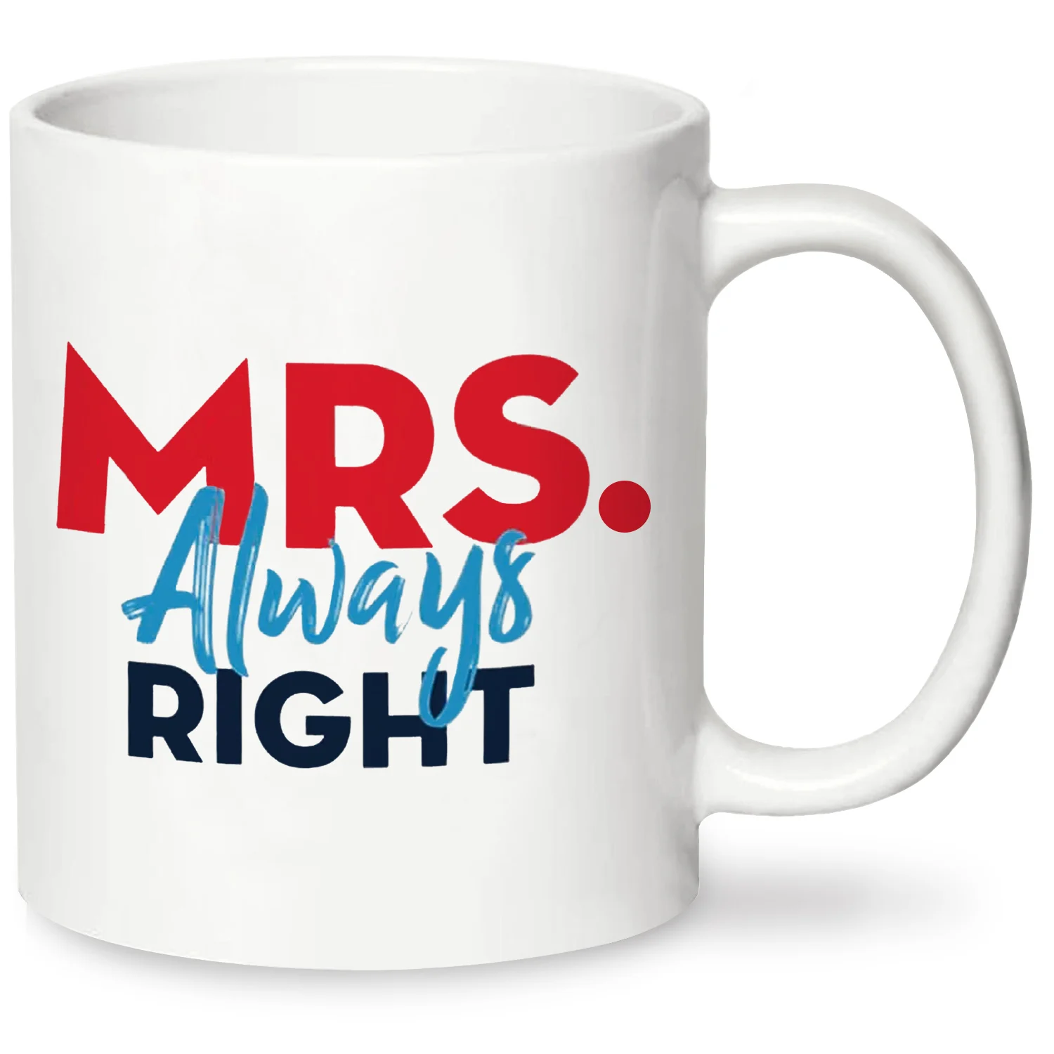1pc,Mr. Right & Mrs. Always Coffee Mugs Couples Gifts Ideas For Wedding Anniversary Engagement Valentines,11oz
1pc,Mr. Right & Mrs. Always Coffee Mugs Couples Gifts Ideas For Wedding Anniversary Engagement Valentines,11oz