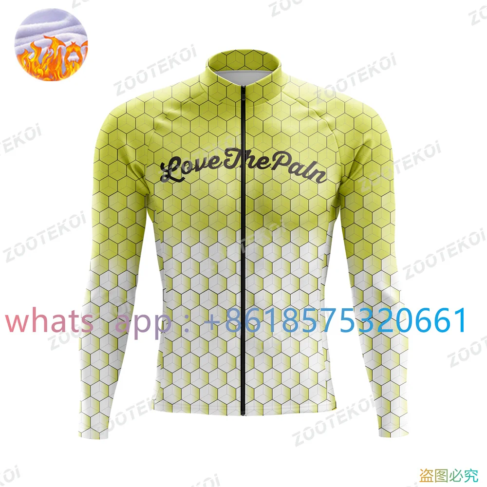 2025 Winter Thermal Fleece Cycling Jersey Men's Bicycle Clothing MTB Long Sleeve Warm Tops Road Bike Jacket Outdoor Sportswear
2025 Winter Thermal Fleece Cycling Jersey Men's Bicycle Clothing MTB Long Sleeve Warm Tops Road Bike Jacket Outdoor Sportswear