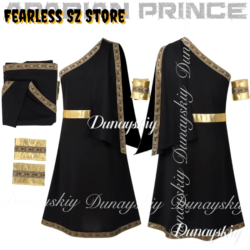 Medieval Cosplay Helloween The Black Ancient Greek Tunic Arabian Prince 할로윈 의상 Anime Character Stage Cospaly 할로윈 의상 All Of Set
Medieval Cosplay Helloween The Black Ancient Greek Tunic Arabian Prince 할로윈 의상 Anime Character Stage Cospaly 할로윈 의상 All Of Set