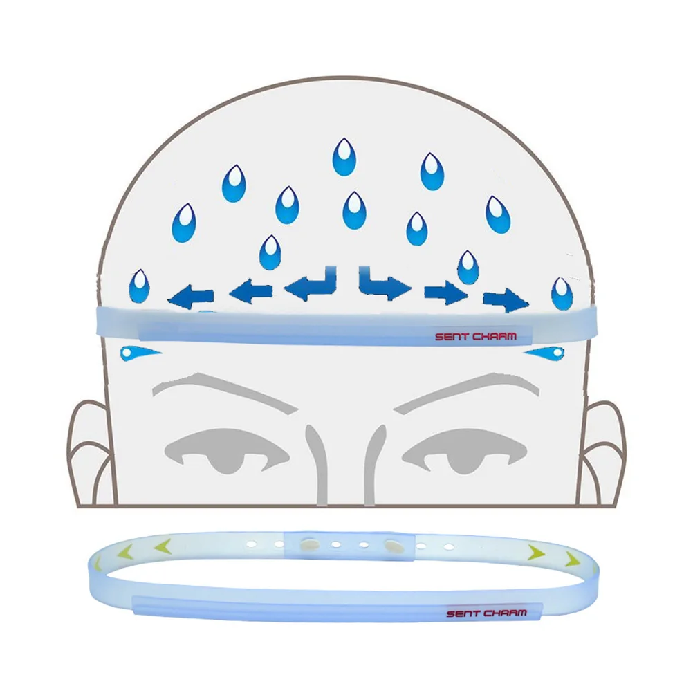 Elastic Sweat Band Silicone Adjustable Cool Fashion Headband for Sports Yoga Fitness Running Equipment (Sky-Blue)
Elastic Sweat Band Silicone Adjustable Cool Fashion Headband for Sports Yoga Fitness Running Equipment (Sky-Blue)