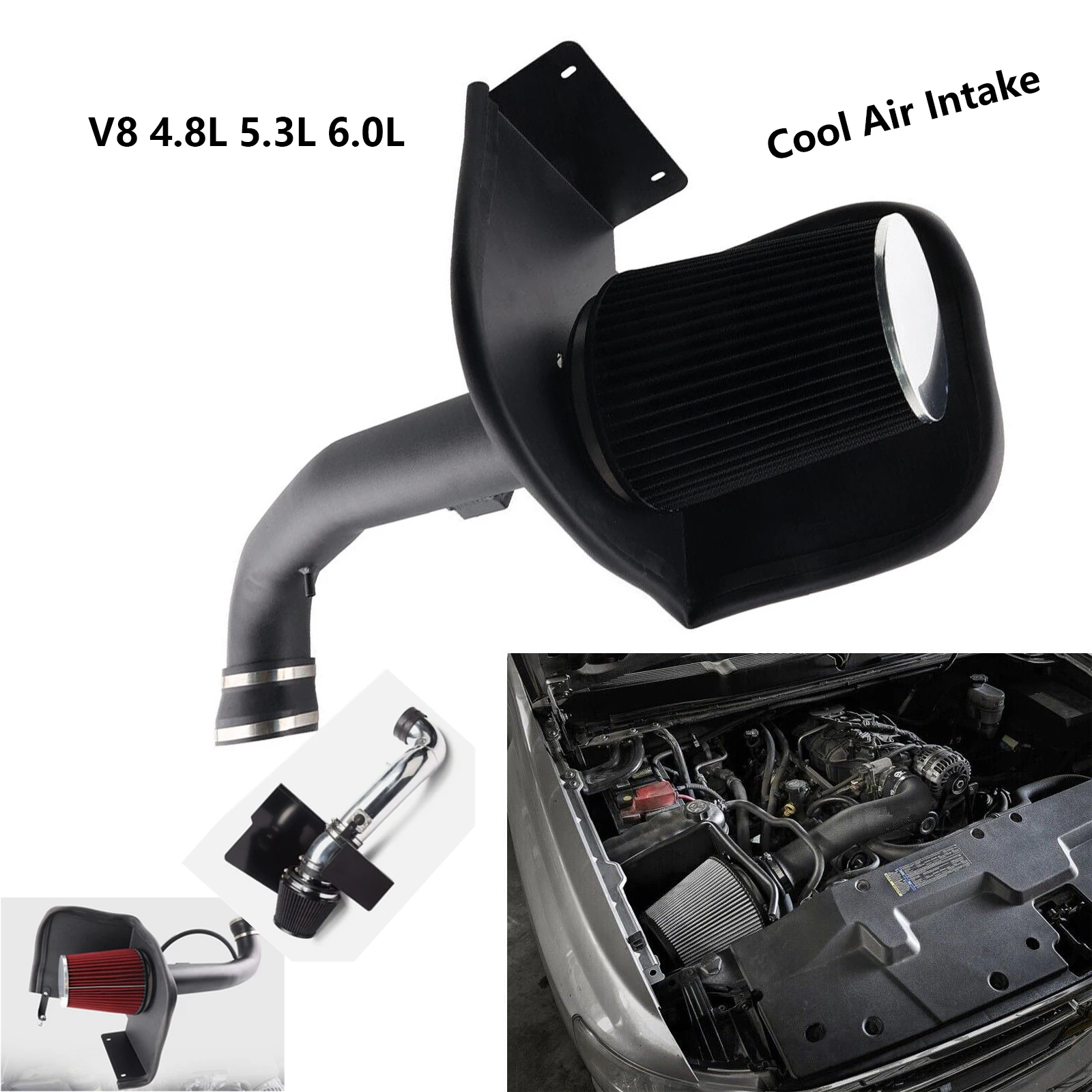 Cold Air Intake System Heat Shield For 09-13 Chevy GMC V8 4.8L 5.3L 6.0L tuning engine cool
Cold Air Intake System Heat Shield For 09-13 Chevy GMC V8 4.8L 5.3L 6.0L tuning engine cool
