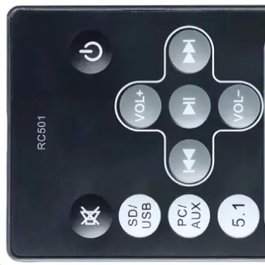 New Remote Control fit for Edifier Key Large BR-5100-T3 R501 RC501 RC501T3 BRITZ TIII 5.1 Black Sound Speaker
New Remote Control fit for Edifier Key Large BR-5100-T3 R501 RC501 RC501T3 BRITZ TIII 5.1 Black Sound Speaker