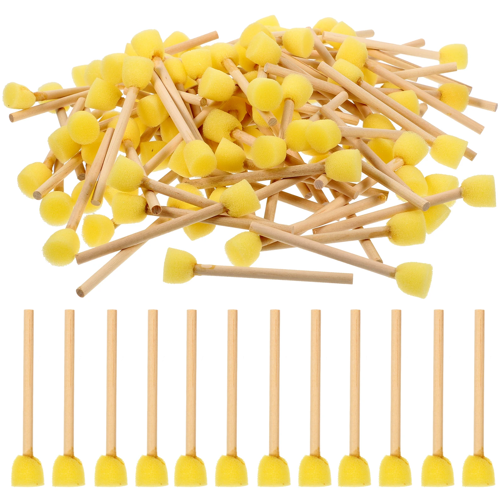 100 Pcs Round Wooden Handle Sponge Paint Brushes Foam Craft Tools for Kids Decor Painting Drawing Toys 1 5cm
100 Pcs Round Wooden Handle Sponge Paint Brushes Foam Craft Tools for Kids Decor Painting Drawing Toys 1 5cm